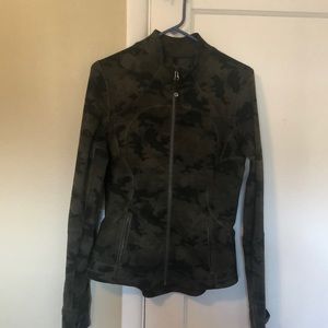 Lululemon Camo Zip Up